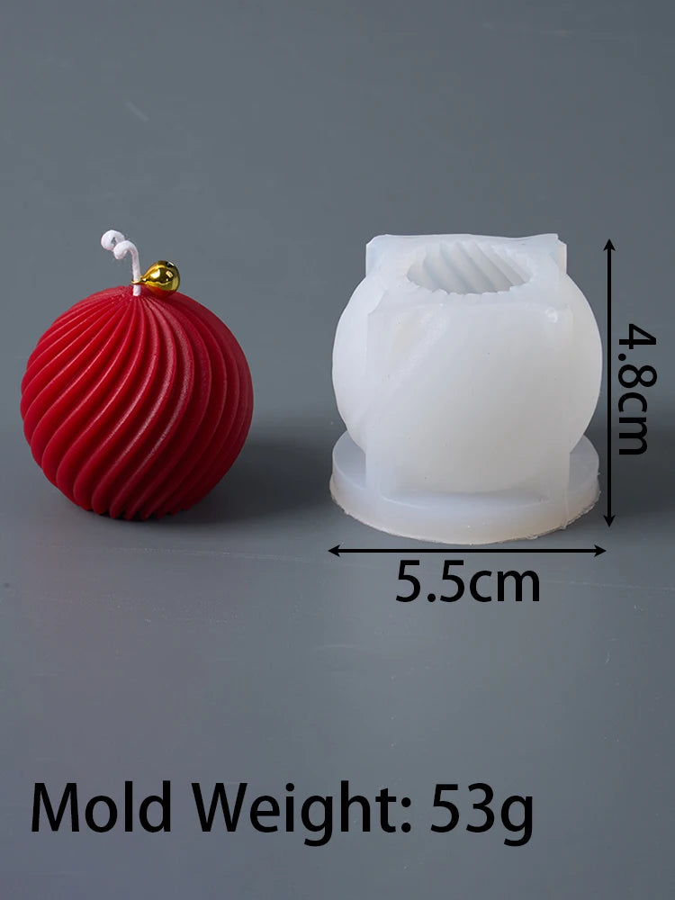 VILZSTUDIOS Christmas Style Silicone Candle Mold DIY