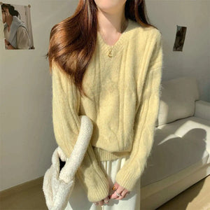 VILZSTUDIOS Cozy Oversized Festive Sweater