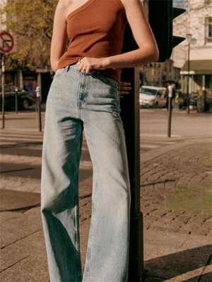 VILZSTUDIOS Chic French Slim Off Shoulder T-Shirt