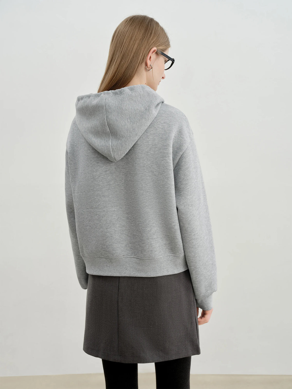 VILZSTUDIOS Cozy Basic Grey Hoodie