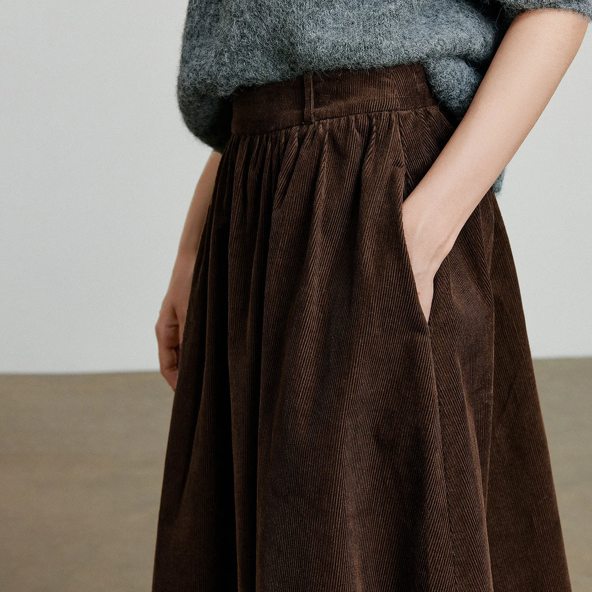 VILZSTUDIOS New Corduroy Autumn Skirt