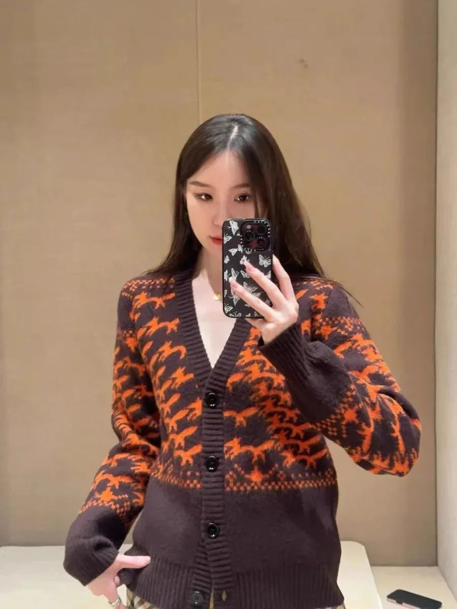 VILZSTUDIOS Vintage Knitted Cardigan
