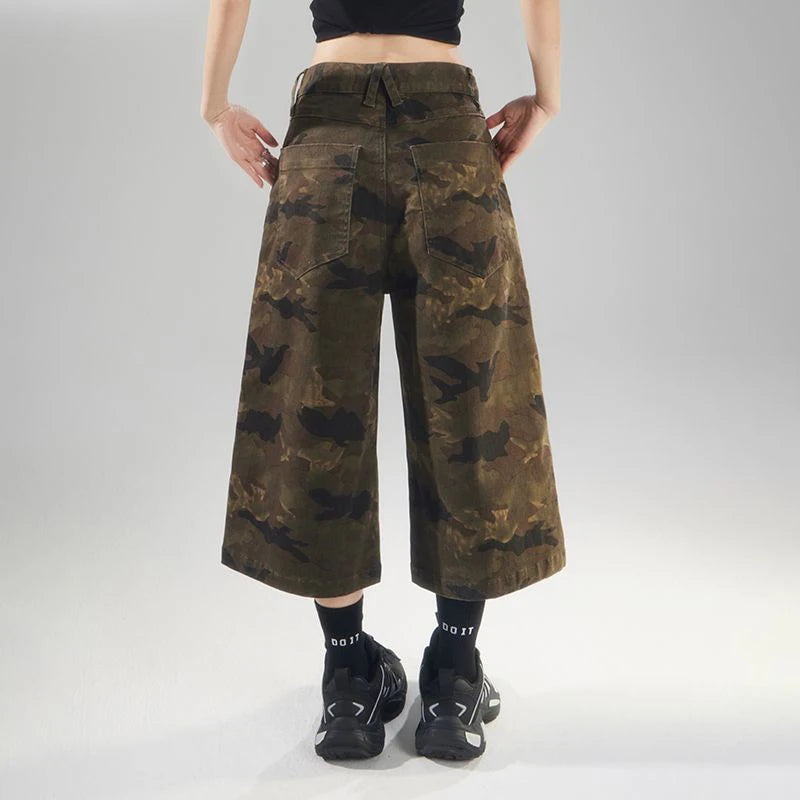 VILZSTUDIOS Versatile American Retro High Waisted Jeans