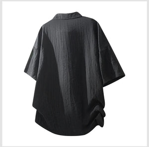 VILZSTUDIOS Fold Baggy Summer Shirt