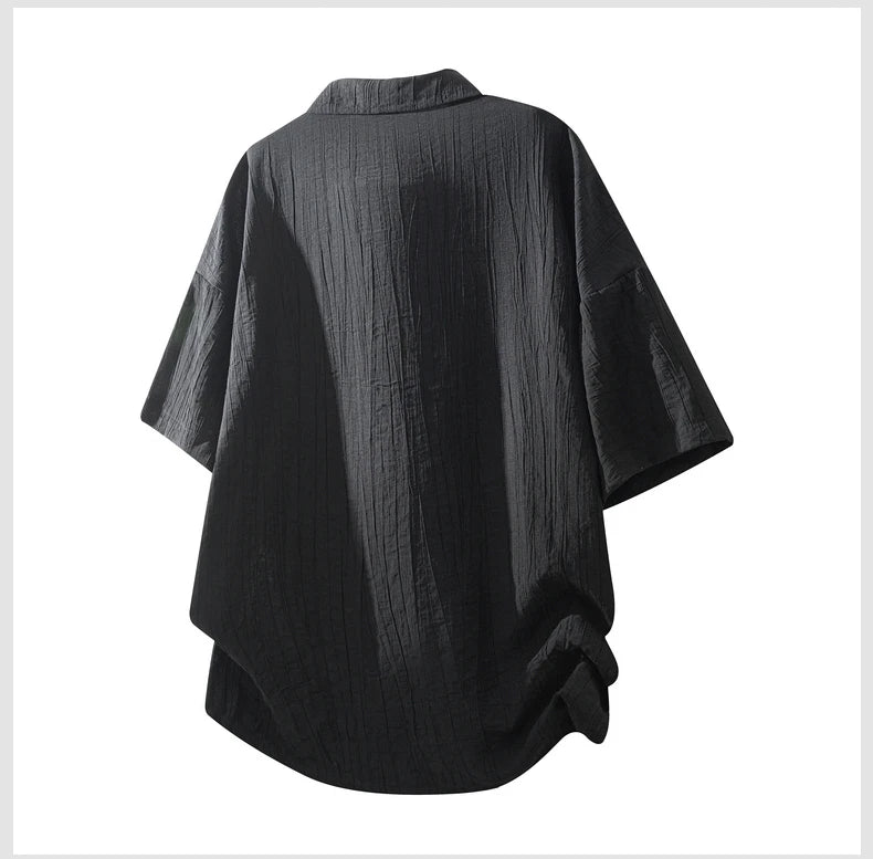 VILZSTUDIOS Fold Baggy Summer Shirt
