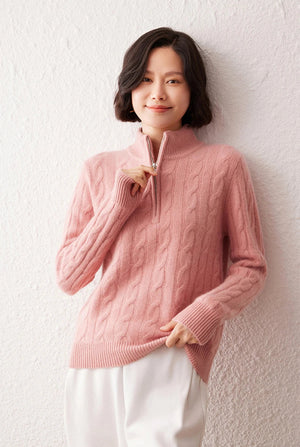 VILZSTUDIOS Thick Cashmere Turtleneck Sweater