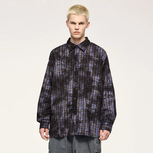 VILZSTUDIOS Plaid Checkered High Street Shirt