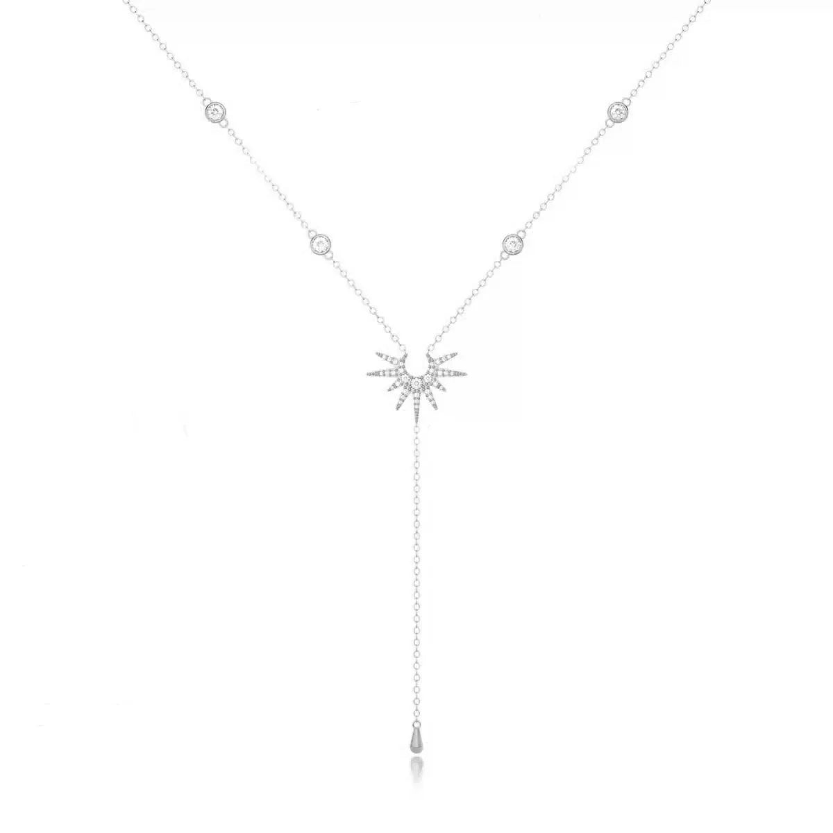 VILZSTUDIOS Fashion Gold Color Y-Shaped Necklace