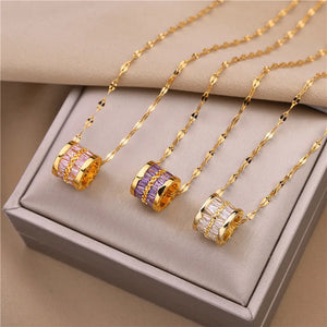 VILZSTUDIOS 3 Colors Luxury Lucky Beads Necklaces