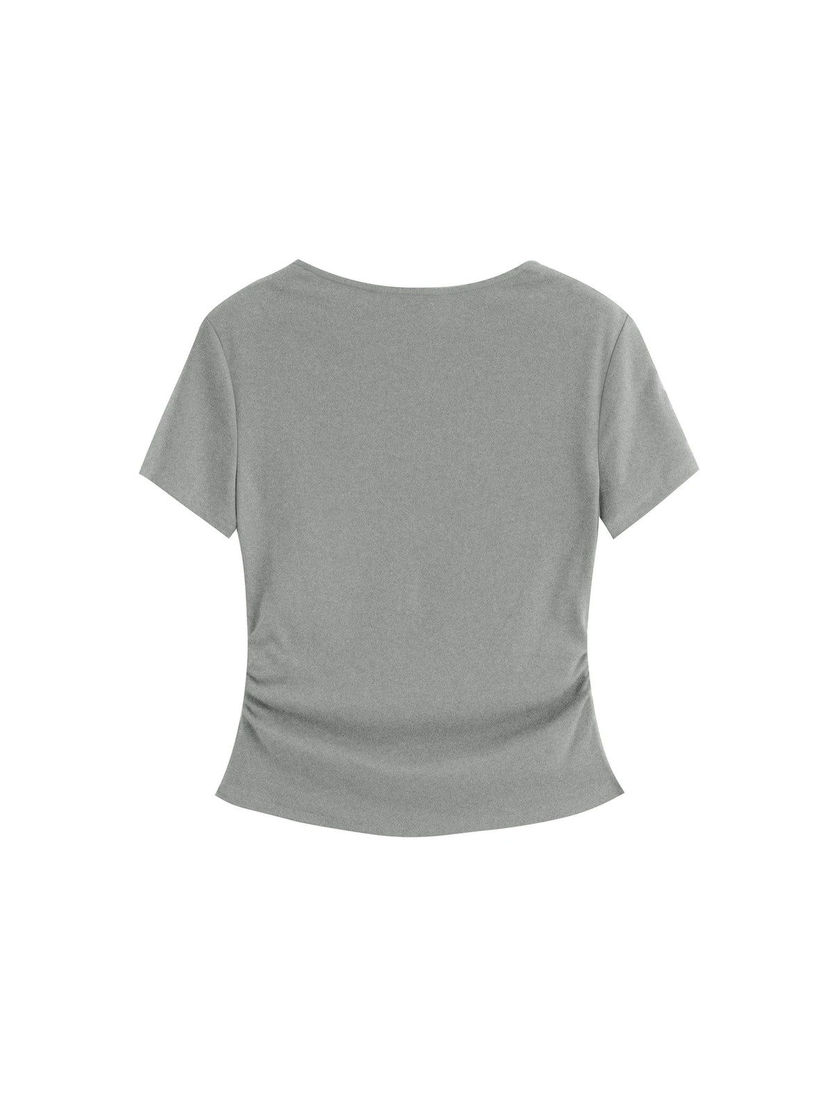 VILZSTUDIOS Slim Fit Square Neck T-Shirt