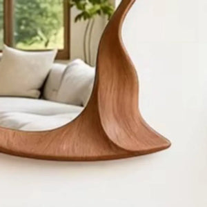 VILZSTUDIOS Wall Universal Mirror Decorate Luxury Designer Wood Bathroom Girls Mirror Gothic Aesthetic Salon Specchio Home Decor