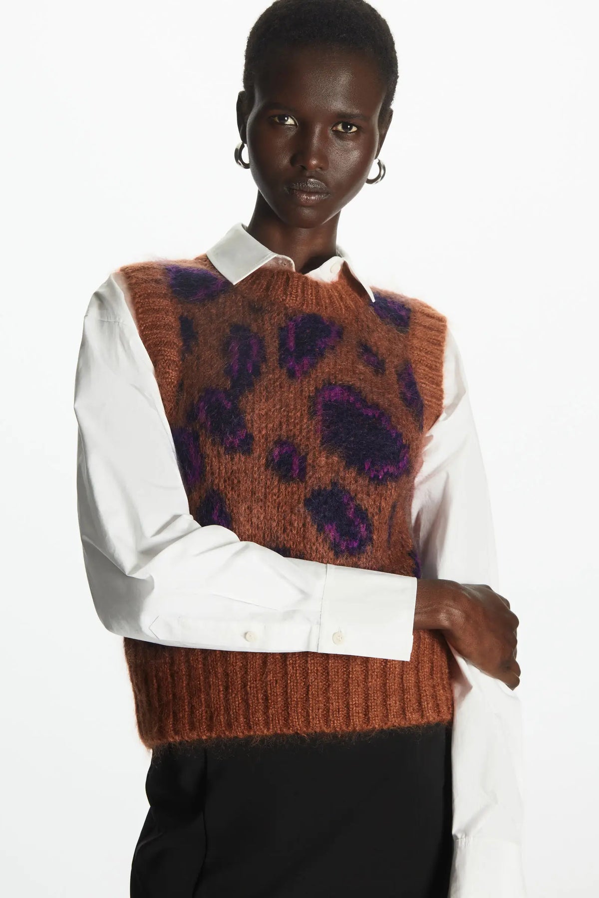 VILZSTUDIOS Fitted Mohair Blended Vest