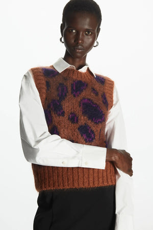 VILZSTUDIOS Fitted Mohair Blended Vest