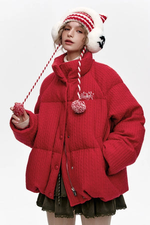 VILZSTUDIOS Cozy Casual Puffer Jacket