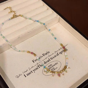 VILZSTUDIOS Freshwater Pearl Collar Chain Necklace