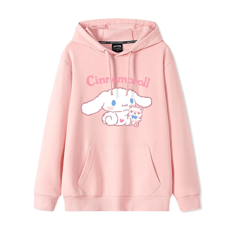 VILZSTUDIOS Solid Color Hooded Sweater
