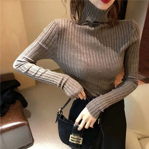 VILZSTUDIOS Warm Slim Fit Turtleneck Sweater