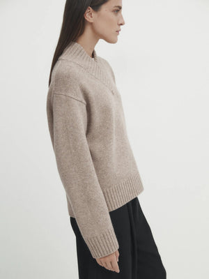 VILZSTUDIOS French Casual V-Neck Sweater
