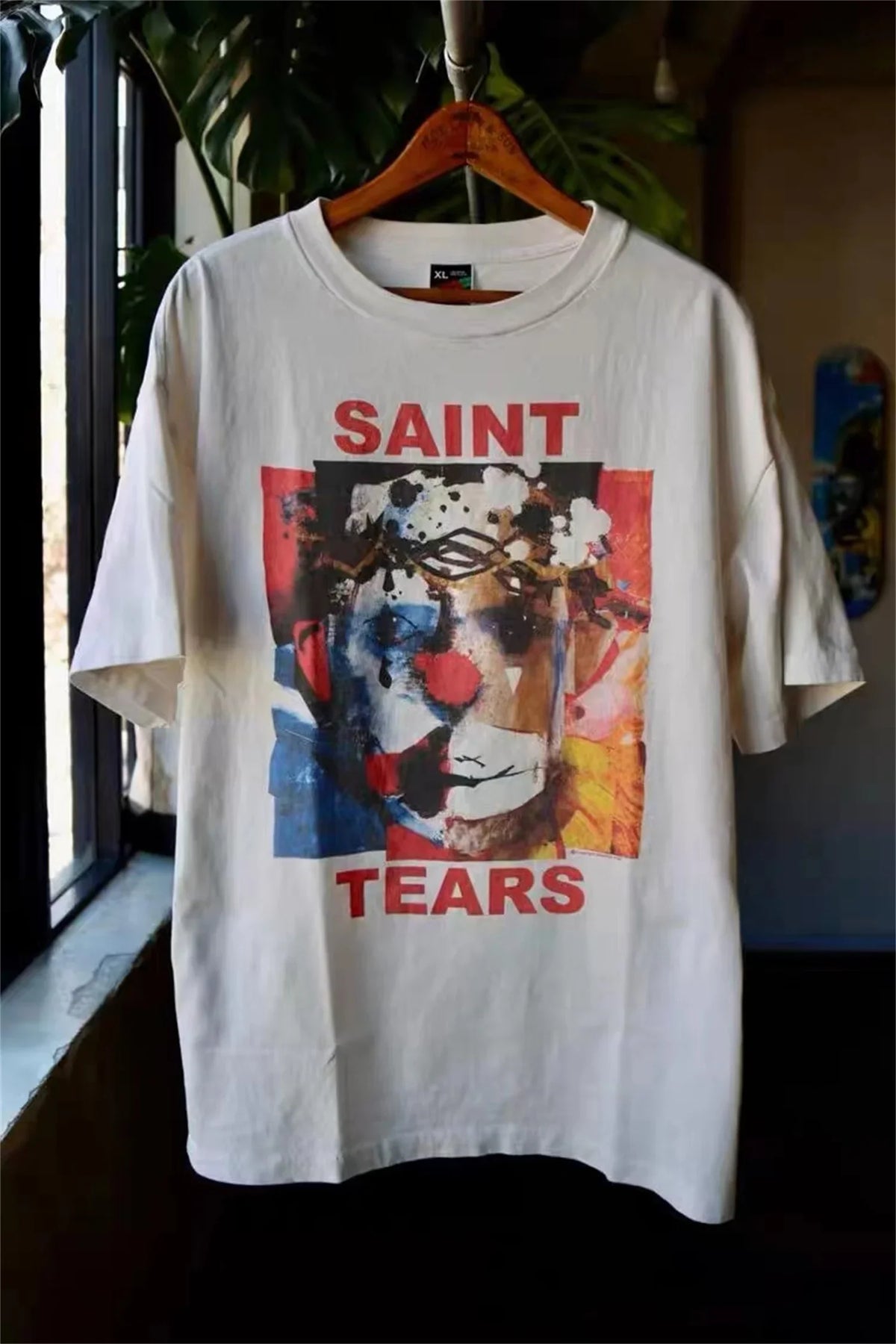 VILZSTUDIOS Retro Graffiti Print Summer T-Shirt