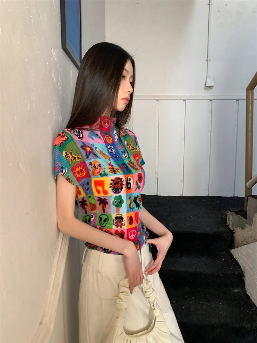 VILZSTUDIOS Graphic Shapes Designer T-Shirt