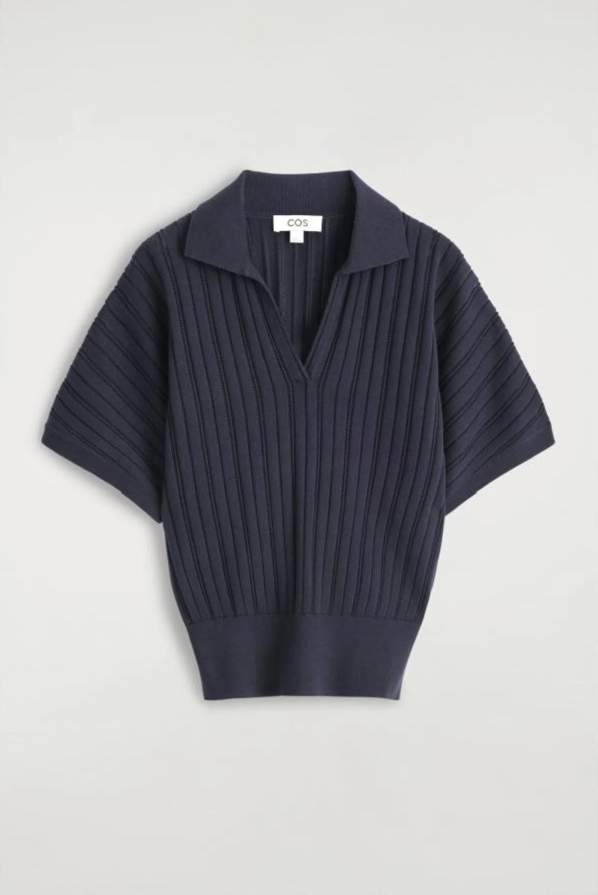 VILZSTUDIOS Knitted Short Bat Sleeve Sweater