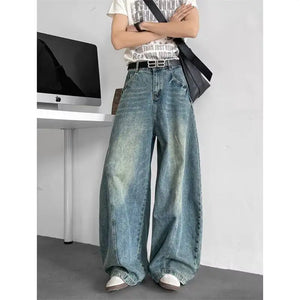 VILZSTUDIOS Baggy Wide Leg Hip Hop Jeans