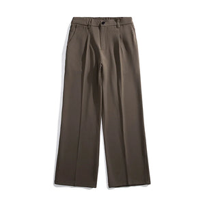 VILZSTUDIOS Black Comfortable Thin Straight Pants