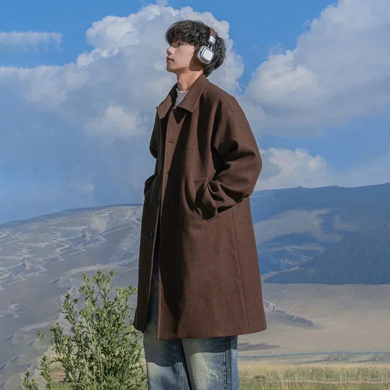 VILZSTUDIOS Thick Wool Casual Coat