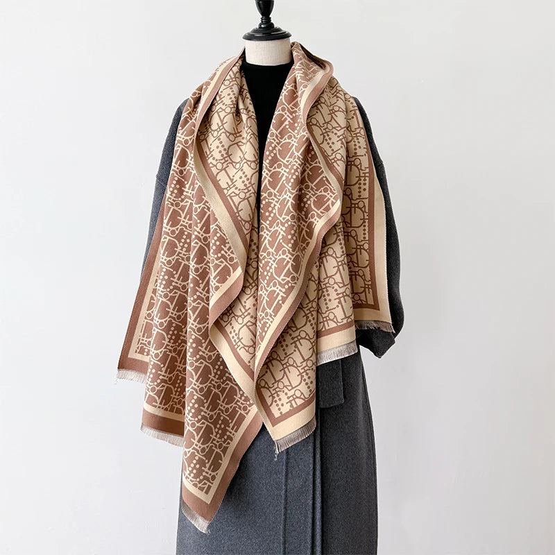 VILZSTUDIOS Warm Thick Cashmere Scarf