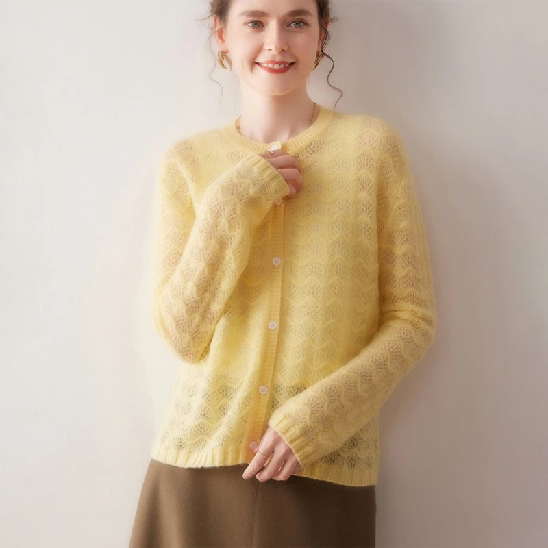 VILZSTUDIOS Luxurious Cashmere Cardigan