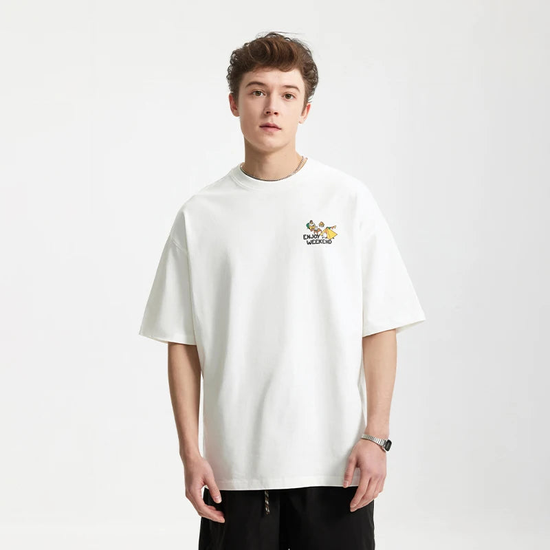 VILZSTUDIOS Mountain Printed Cotton T-Shirt