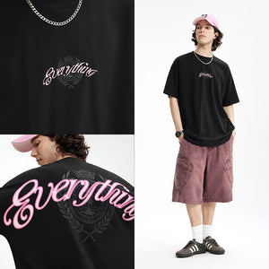 VILZSTUDIOS Oversize Sleeve Printed T-Shirt