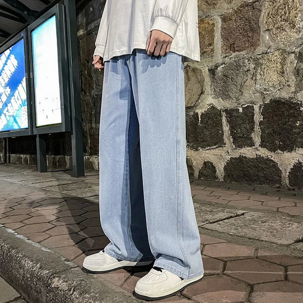 Lockere Jeans im High Street-Stil im koreanischen Stil