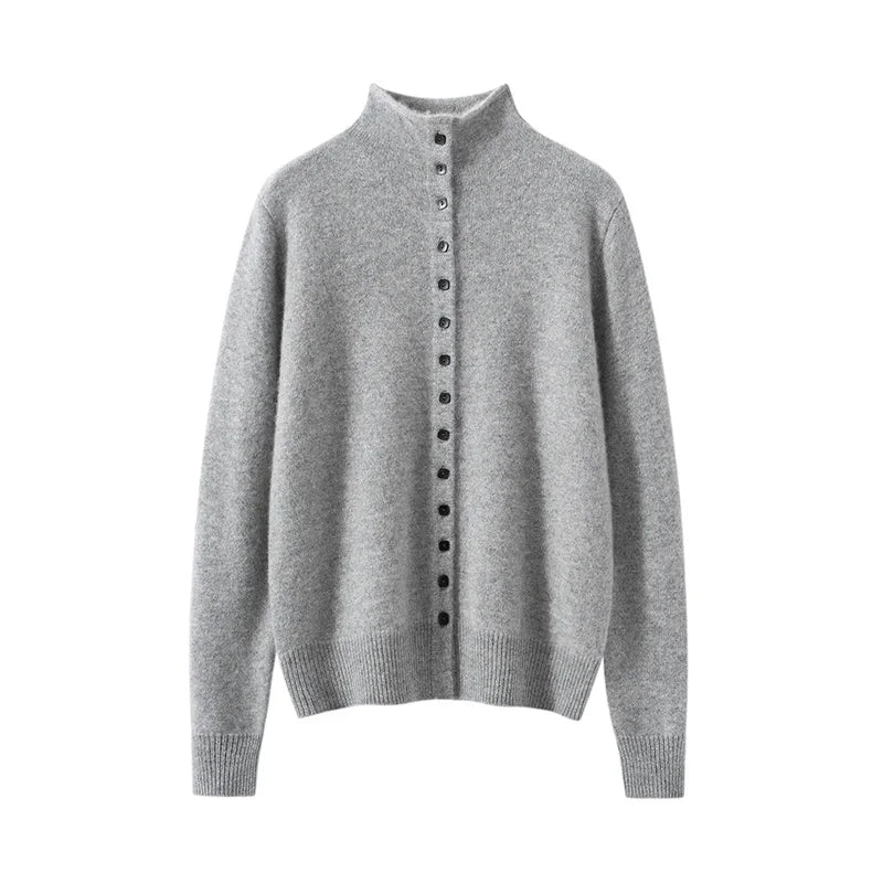 VILZSTUDIOS Luxurious Thick Knit Cashmere Cardigan