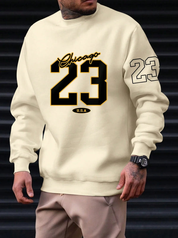 Casual Crewneck Sweater