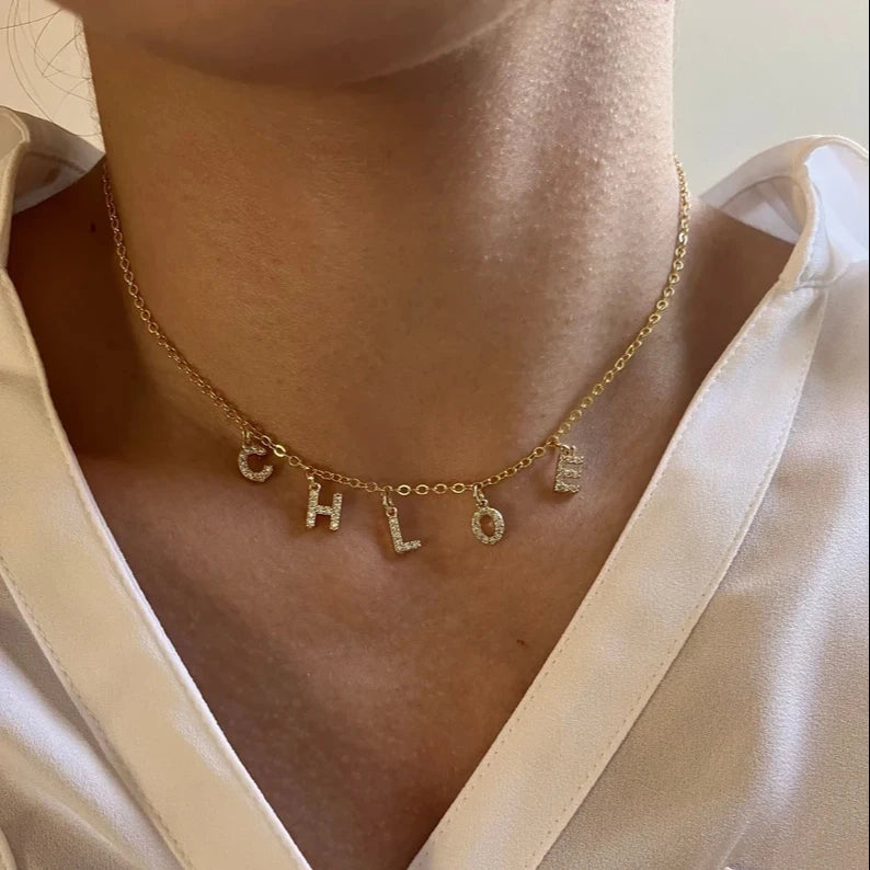 VILZSTUDIOS Customized Personalized Name Necklace