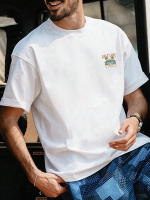 VILZSTUDIOS Salty Day Round Neck T-Shirt