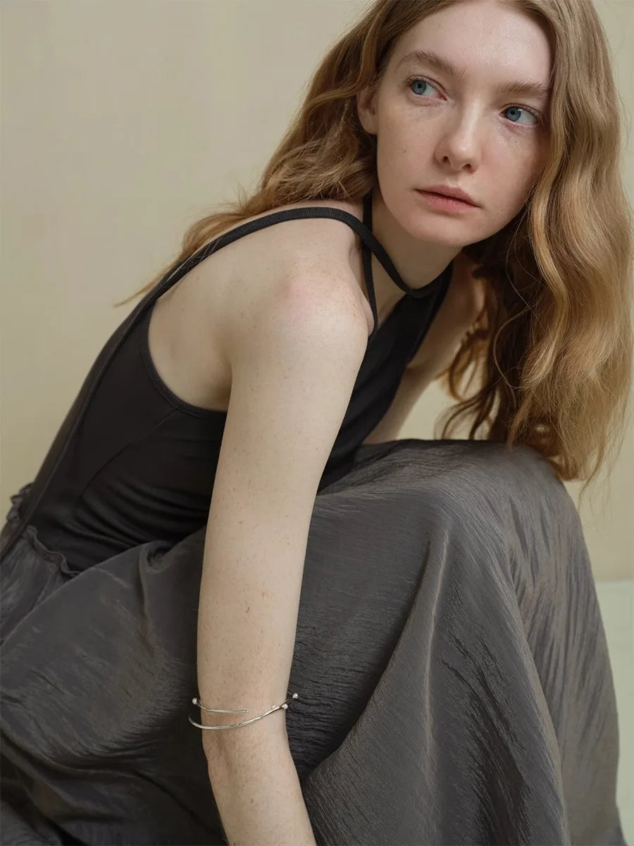 VILZSTUDIOS Original French Retro Irregular Patchwork Camisole
