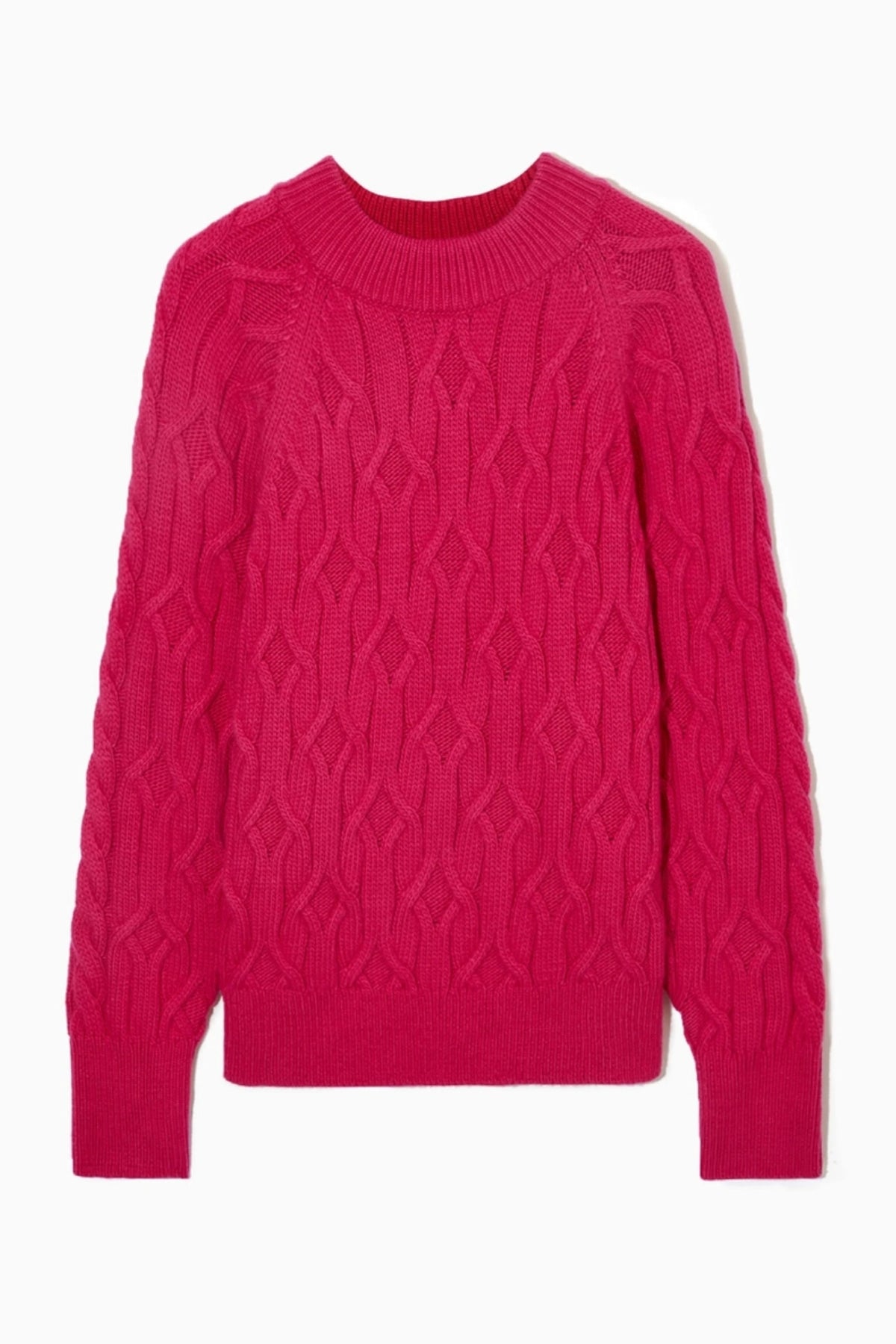 VILZSTUDIOS Jacquard Texture Woolen Sweater