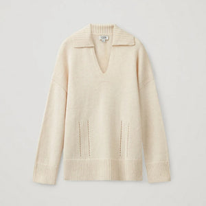 VILZSTUDIOS Casual V-Neck Sweater