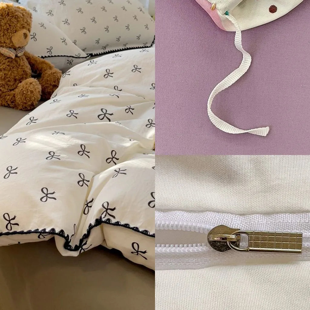 VILZSTUDIOS Soft Mushroom Duvet Cover Bedding Set