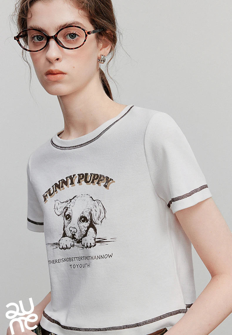 VILZSTUDIOS Summer Casual Short Sleeve T-Shirt
