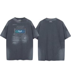 VILZSTUDIOS High Quality Patchwork Long Sleeve T-Shirt