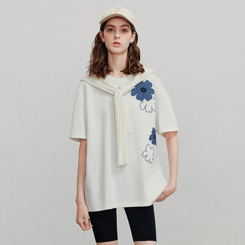 VILZSTUDIOS Stylish Short Sleeve Casual T-Shirt
