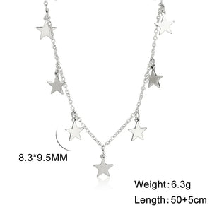 VILZSTUDIOS Moon & Star Pendant Necklace