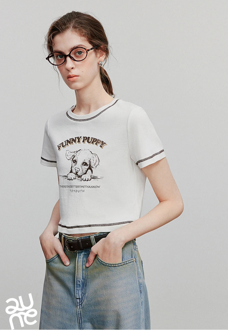 VILZSTUDIOS Summer Casual Short Sleeve T-Shirt