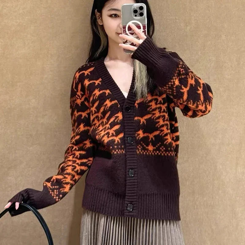 VILZSTUDIOS Vintage Knitted Cardigan