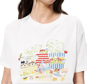 VILZSTUDIOS Cute Cartoon Print T-Shirt