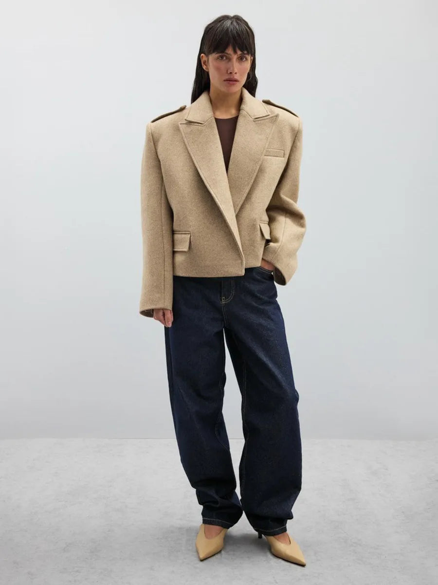 VILZSTUDIOS Cozy Wool Blend Jacket