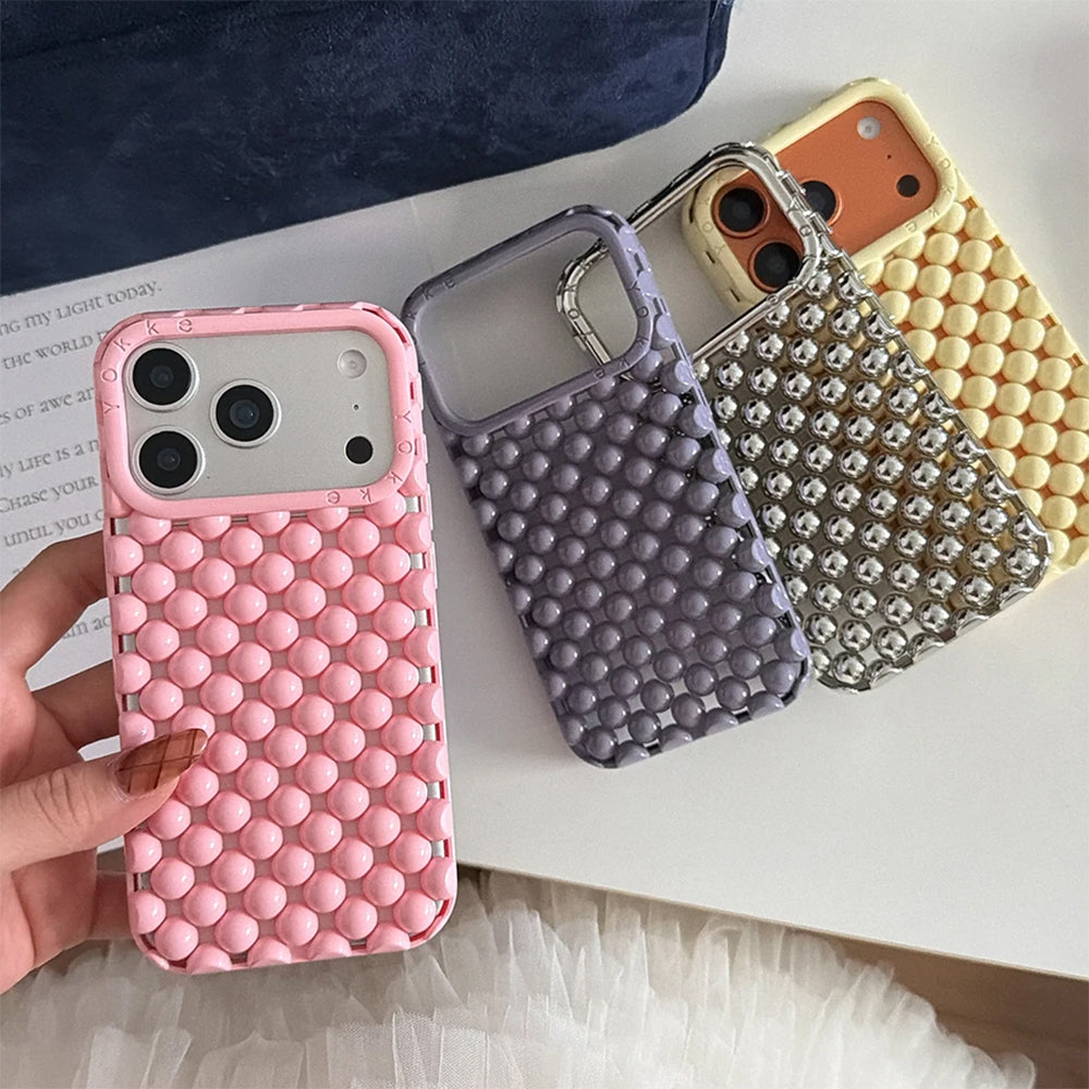 VILZSTUDIOS Stylish 3D bubble aesthetic phone case